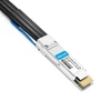 QDD-4Q56-400G-PC1.5M 1.5m (4.9 pés) 400G QSFP-DD a 4x100G QSFP56 PAM4 Cabo de cobre de conexão direta de ruptura passiva