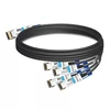 QDD-4Q28-400G-AC1M 1 м (3 фута) 400G QSFP-DD на 4x100G QSFP28 PAM4 Активный медный кабель прямого подключения