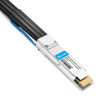 Arista Networks H-D400-4Q100-1M Compatible 1m (3ft) 400G QSFP-DD to 4x100G QSFP28 PAM4 Active Breakout Direct Attach Copper Cable