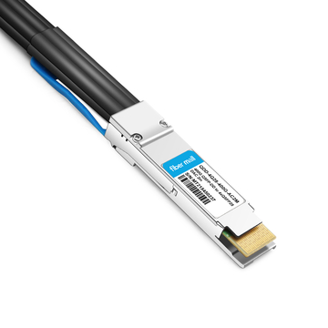 Arista Networks H-D400-4Q100-2M Compatível com 2m (7 pés) 400G QSFP-DD a 4x100G QSFP28 PAM4 Cabo de cobre de conexão direta com breakout ativo