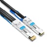 DELL ACC-Q56DD-4Q28-100G-3M Compatible 3m (10 pies) 400G QSFP-DD a 4x100G QSFP28 PAM4 Cable de cobre de conexión directa de ruptura activa