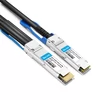 Arista Networks H-D400-4Q100-5M互換性のある5m（16ft）400GQSFP-DDから4x100GQSFP28PAM4アクティブブレイクアウト直接接続銅ケーブル