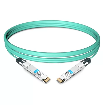 QSFP-DD-400G-AOC-2M 2m (7 pés) 400G QSFP-DD para QSFP-DD Cabo óptico ativo