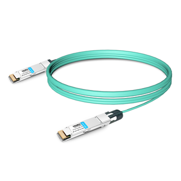 Cisco QDD-400-AOC2M-kompatibles aktives optisches 2-m-7G-QSFP-DD-zu-QSFP-DD-Kabel