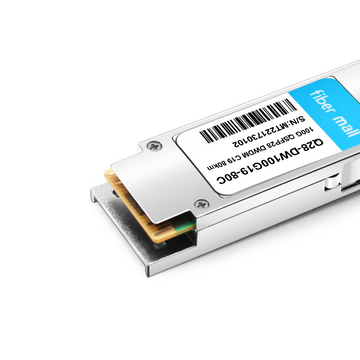 Q28-DW100G19-80C 100G DWDM QSFP28 PAM4 Single Wave C19 1562.23nm 100GHz LC 80km DDM Optisches Transceiver-Modul