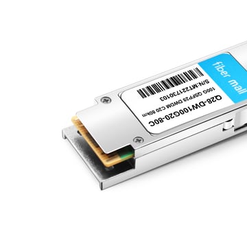 Q28-DW100G20-80C 100G DWDM QSFP28 PAM4 Single Wave C20 1561.42nm 100GHz LC 80km DDM Optical Transceiver Module