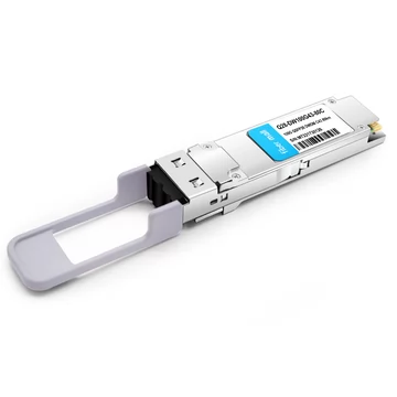 Q28-DW100G43-80C 100G DWDM QSFP28 PAM4 أحادية الموجة C43 1542.94nm 100GHz LC 80km DDM وحدة الإرسال والاستقبال الضوئية