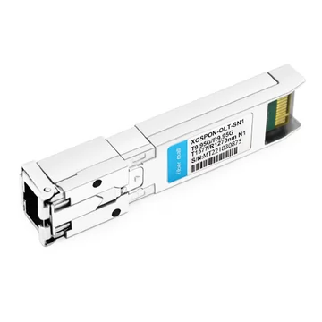 Nokia 3FE47548AA 호환 10G SFP+ TX-9.95G/RX-9.95G, 2.488G Tx-1577nm/Rx-1270nm SN1 SC UPC DDM 광 트랜시버