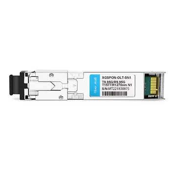 Nokia 3FE47548AA Kompatible 10G SFP+ TX-9.95G/RX-9.95G, 2.488G Tx-1577nm/Rx-1270nm SN1 SC UPC DDM optische Transceiver