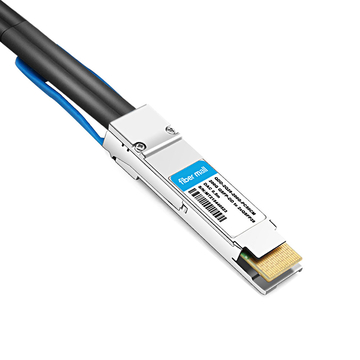 QDD-2QSFP28-200G-PC50CM 50cm (1.6ft) 200G QSFP-DD vers 2x100G QSFP28 NRZ Passive Breakout Direct Attach Copper Cable