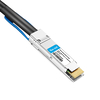 DELL DAC-Q28DD-2Q28-100G-2M Совместимость 2 м (6 футов) 200G QSFP-DD с 2x100G QSFP28 NRZ пассивным медным кабелем прямого подключения