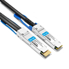 DELL DAC-Q28DD-2Q28-100G-2M Compatible 2m (6ft) 200G QSFP-DD vers 2x100G QSFP28 NRZ Passive Breakout Direct Attach Copper Cable