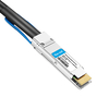 Arista Networks CAB-D-2Q-200G-2.5 Compatible 2.5m (8ft) 200G QSFP-DD to 2x100G QSFP28 NRZ Passive Breakout Direct Attach Copper Cable
