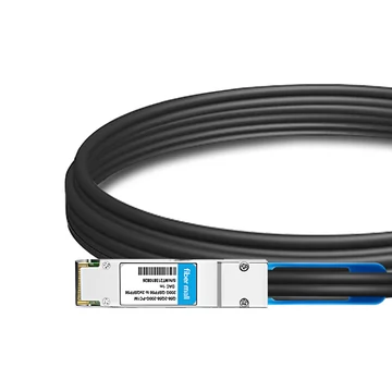 NVIDIA MCP7H50-V001R30 Совместимый 1-метровый (3 футов) 200G QSFP56 — 2x100G QSFP56 PAM4 Пассивный медный кабель с прямым подключением