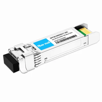 SFP28-DW25G17-20C 25G SFP28 DWDM C17 100 جيجا هرتز 20 كيلومتر 1563.86nm LC SMF DDM وحدة الإرسال والاستقبال