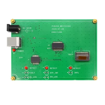 Tarjeta de programador FiberMall SFP/SFP+/XFP/SFP28/QSFP+/QSFP28 EEPROM