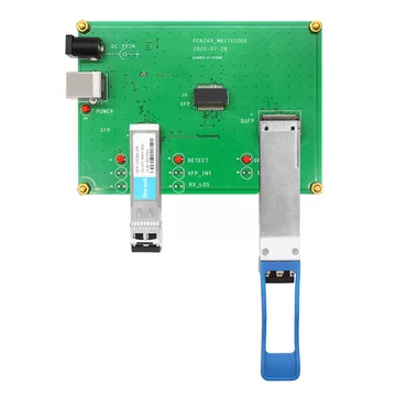 FiberMall  SFP/SFP+/XFP/SFP28/QSFP+/QSFP28 EEPROM Programmer Board