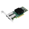 Adaptador de rede ConnectX-4121 Lx EN compatível com NVIDIA Mellanox MCX4A-ACAT, SFP25 de porta dupla de 28 GbE, PCIe3.0 x 8, suporte alto e curto