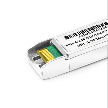 SFP28-DW25GT-15E 25G Tunable DWDM SFP28 C-band 48 قناة 15 كم وحدة الإرسال والاستقبال البصرية