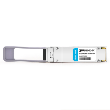 QSFPP-DW40G22-80C 40G QSFP+ DWDM C22 100GHz ZR 80km 1559.79nm LC SMF DDM Module Émetteur-Récepteur