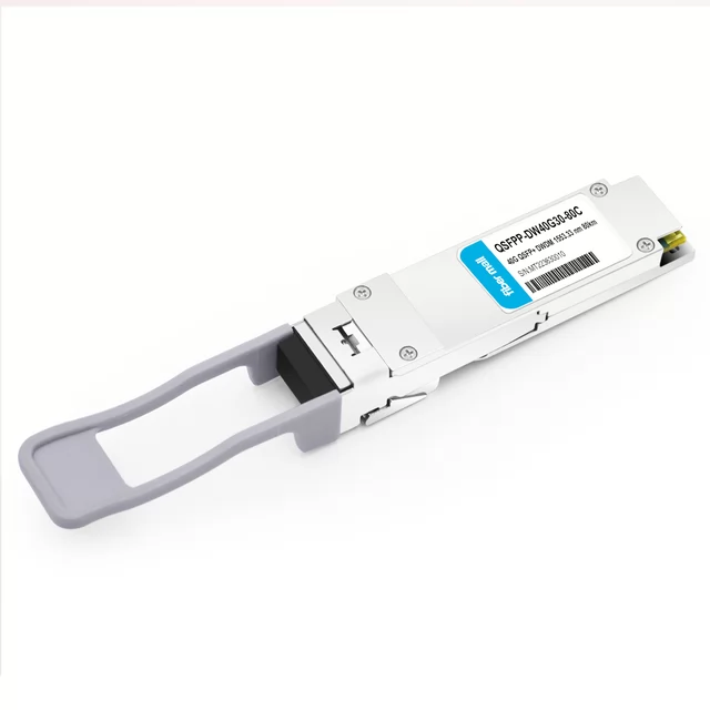 40G QSFP+ DWDM ZR C30 1553.33nm 80km Duplex LC SMF - FiberMall