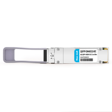 Módulo transceptor QSFPP-DW40G32-80C 40G QSFP+ DWDM C32 100GHz ZR 80km 1551.72nm LC SMF DDM