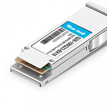 Extrem kompatibles 100G QSFP28 BIDI TX1271nm/RX1331nm PAM4 Single Lambda LC SMF 10km DDM optisches Transceiver-Modul