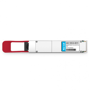 Arista Networks متوافق 100G QSFP28 BIDI TX1331nm/RX1271nm PAM4 واحد Lambda LC SMF 10km DDM وحدة إرسال واستقبال بصرية