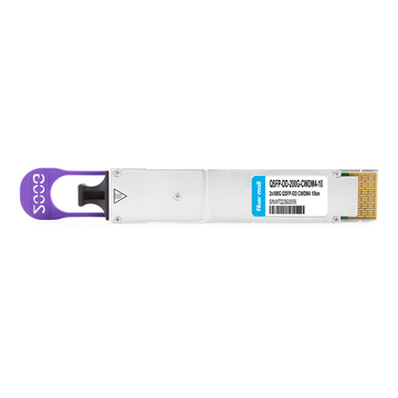 QSFP-DD-200G-CWDM4-10 2X100G QSFP-DD CWDM4 10 كم وحدة الإرسال والاستقبال البصرية CS SMF المزدوجة