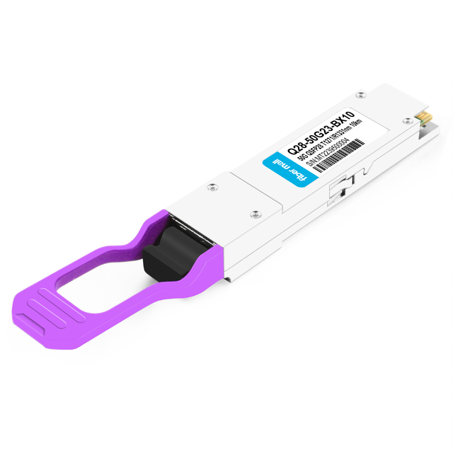 50G BIDI QSFP28 TX1271nm/RX1331nm 10km Optics | FiberMall