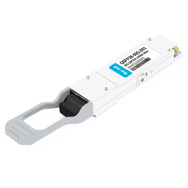 50G QSFP28 ZR2 LAN WDM 80km Transceiver Module | FiberMall