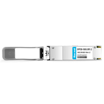 Transceptor óptico Cisco QSFP-100G-SR1.2 compatível com taxa única 100G QSFP28 BIDI 850nm e 900nm 100m LC MMF DDM