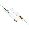 Arista A-D800-D800-1M 互換 1m (3 フィート) 800G QSFP-DD から QSFP-DD へのアクティブ光ケーブル