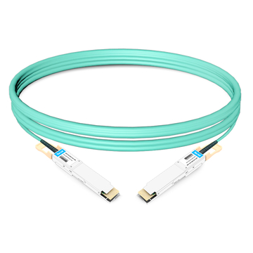 Câble optique actif Arista A-D800-D800-3M compatible 3 m (10 pieds) 800G QSFP-DD vers QSFP-DD