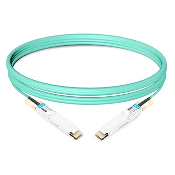 QSFP-DD-800G-AOC-3M 3m（10ft）800GQSFP-DDからQSFP-DDへのアクティブ光ケーブル