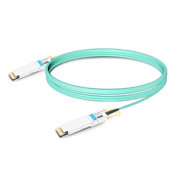 QSFP-DD-800G-AOC-15M 15m（49ft）800GQSFP-DDからQSFP-DDへのアクティブ光ケーブル