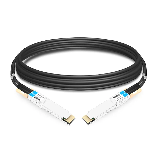 800G QSFP-DD to QSFP-DD Passive DAC Cable 0.5m | FiberMall