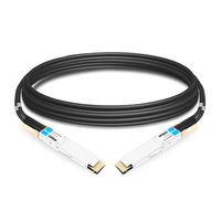 QSFPDD-800G-PC1.5M 1.5 متر (5 قدم) 800 جرام QSFP-DD إلى QSFP-DD QSFP-DD800 PAM4 كابل التوصيل المباشر السلبي