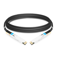 QSFPDD-800G-PC1M 1 м (3 футов) 800G QSFP-DD на QSFP-DD QSFP-DD800 PAM4 Пассивный кабель прямого подключения