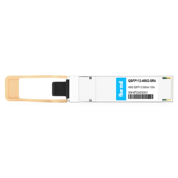 Arista Q112-400G-SR4 Compatible 400G QSFP112 SR4 PAM4 850nm 100m MTP/MPO-12 OM3 FEC Optical Transceiver Module