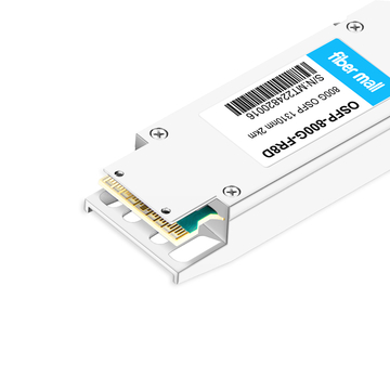 Módulo transceptor óptico SMF compatível com Arista OSFP-800G-2XDR4 8x100G FR PAM4 1310nm Dual MPO-12 2km SMF