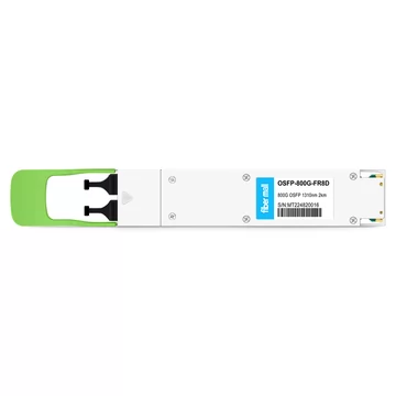 Dell O112-800G-2EDR4 Compatible OSFP 8x100G FR PAM4 1310nm Dual MPO-12 2km SMF Optical Transceiver Module