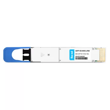 QSFP-DD-800G-LR8D QSFP-DD 8x100G LR PAM4 1310nm 10km Dual MPO-12 SMF FEC Módulo transceptor óptico