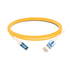 1.5m (5ft) Duplex OS2 Single Mode CS/UPC to LC/UPC Uniboot LSZH Fiber Optic Cable