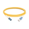 Cable de fibra óptica dúplex OS3 CS/UPC a LC/UPC Uniboot LSZH monomodo de 10 m (2 pies)