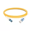 5m (16ft) Duplex OS2 Single Mode CS/UPC to LC/UPC Uniboot PVC (OFNR) Fiber Optic Cable