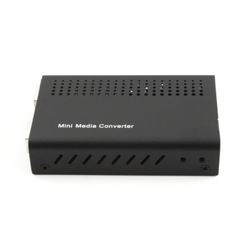 Mini 10G OEO SFP + 1x10GBase-X إلى 1x10GBase-X 2 SFP + فتحات 10Gigabit Fiber Media Converter (125M ~ 11.7G)