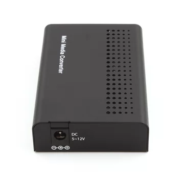 Mini 10G OEO SFP + 1x10GBase-X إلى 1x10GBase-X 2 SFP + فتحات 10Gigabit Fiber Media Converter (125M ~ 11.7G)