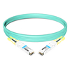 QSFP112-400G-AOC-1M 1m (3ft) 400G QSFP112 to QSFP112 كبل بصري نشط