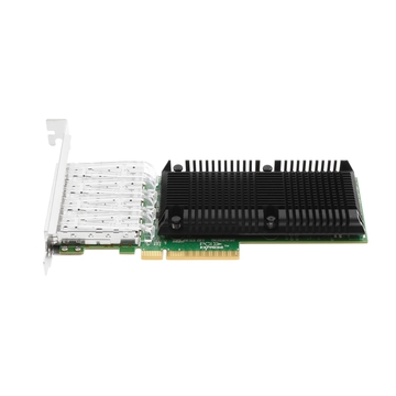 Controlador Intel® E810-CAM1 PCI Express v4.0 X8 25G Quad-port Ethernet Server Adapter